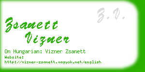 zsanett vizner business card